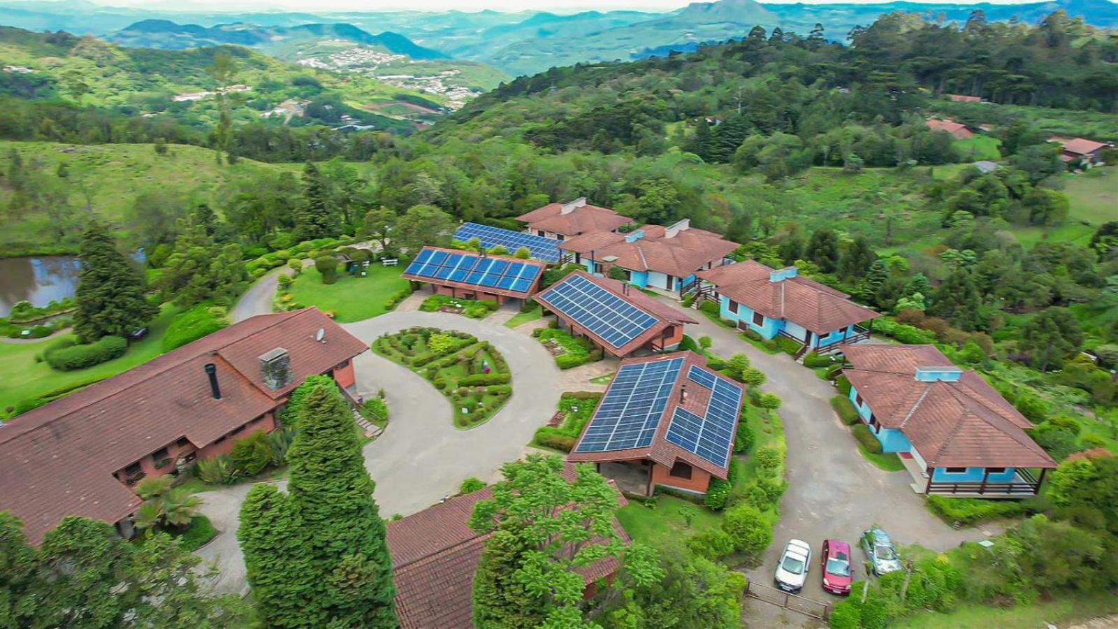 Hotel Bangalos Da Serra Грамаду Экстерьер фото